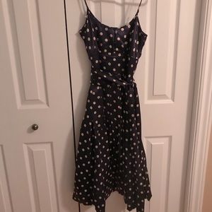 BCBG polka dot dress